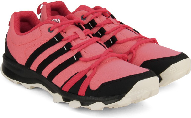 ADIDAS TRACEROCKER W Outdoor Shoes For Women(Red, Black, Pink) ADIDAS TRACEROCKER W Outdoor Shoes For Women(Red, Black, Pink)