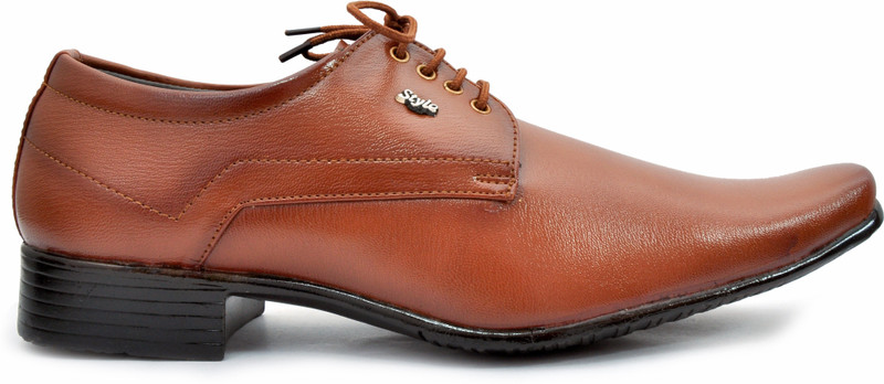 Allenson style shoes Lace Up For Men(Tan)