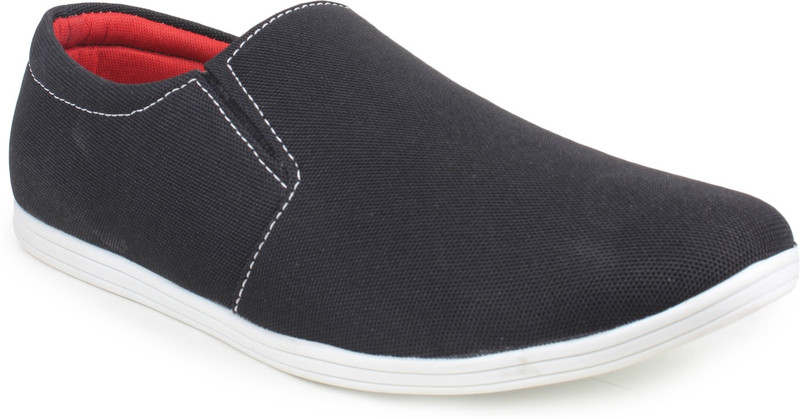 Columbus Canvas Shoes For Men(Black)