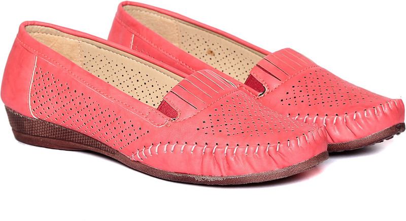 Adorn Latest Fashion Loafers For Women(Pink)
