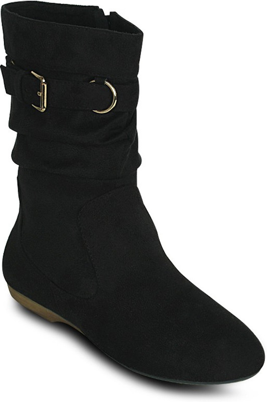 Get Glamr Designer Pikka Boots For Women(Black)