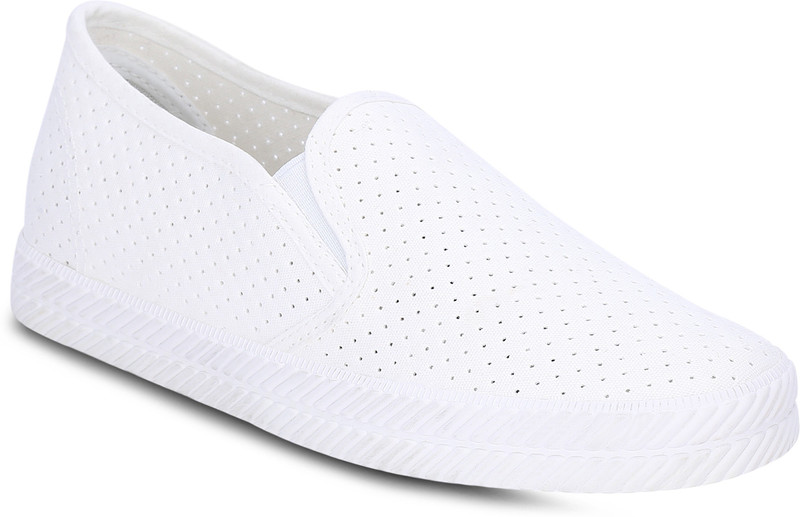 Get Glamr Loafers For Women(White)