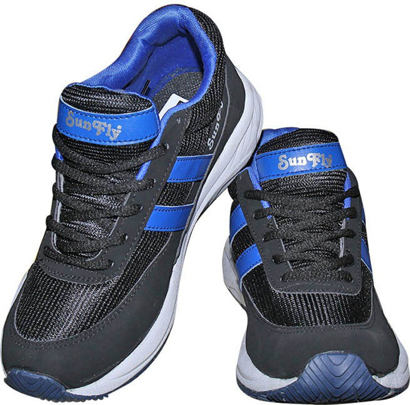 Sun Fly Marathon Black Running Shoes For Men(Black) Sun Fly Marathon Black Running Shoes For Men(Black)