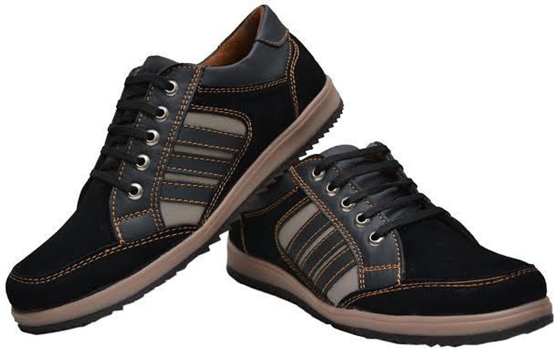 Contablue Wild Look Casual Shoes For Men(Black) Contablue Wild Look Casual Shoes For Men(Black)