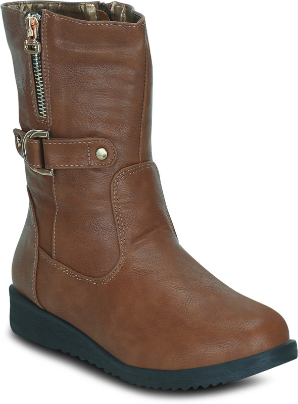 Get Glamr HONOR Boots For Women(Tan)