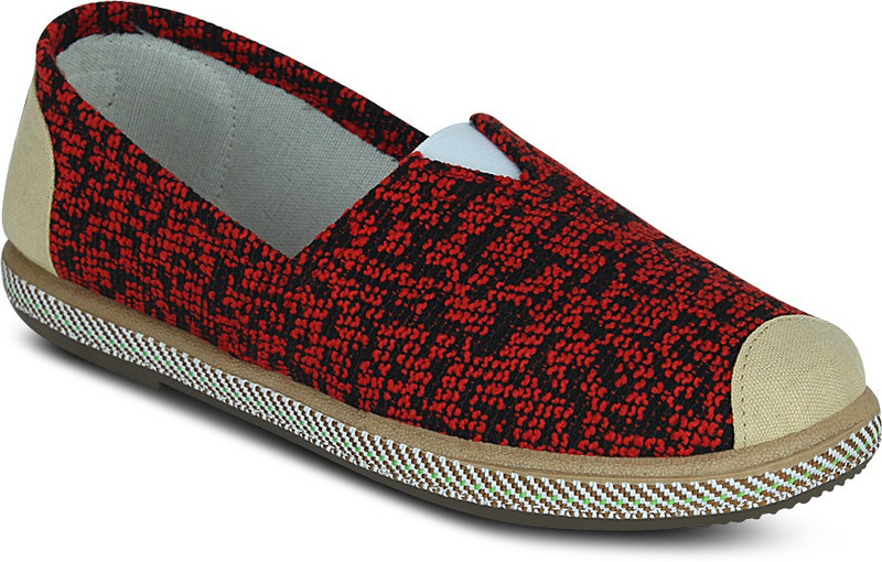 Get Glamr Topaz Sneakers For Women(Red)