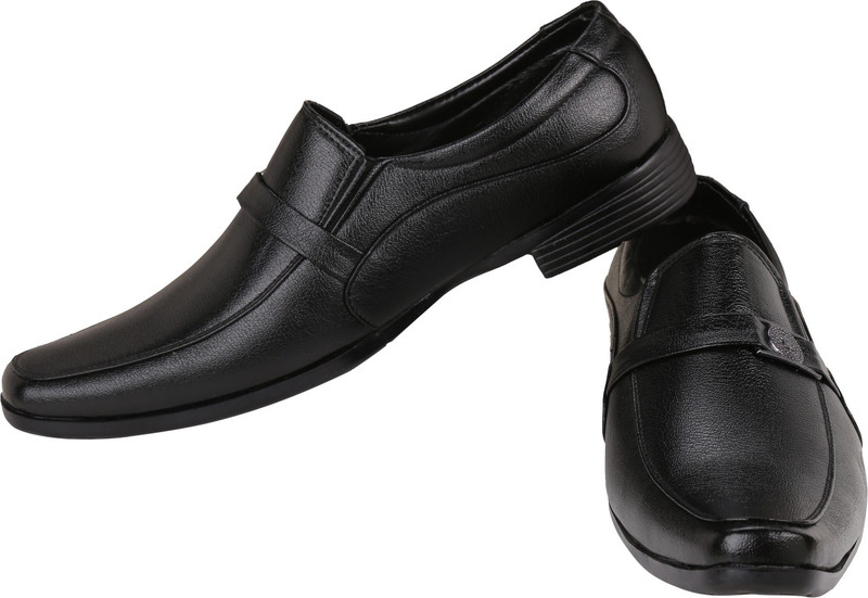 Exotique Formal Shoe Slip On For Men(Black) Exotique Formal Shoe Slip On For Men(Black)