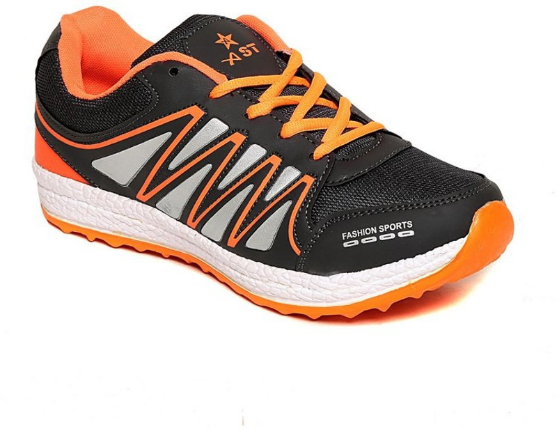 Zapatoz Zapatoz Synthetic Leather Men Sports Shoes Running Shoes For Men(Orange)