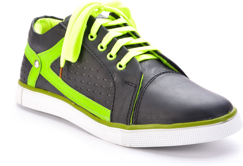Boysons Casual Shoes For Men(Green, Black)