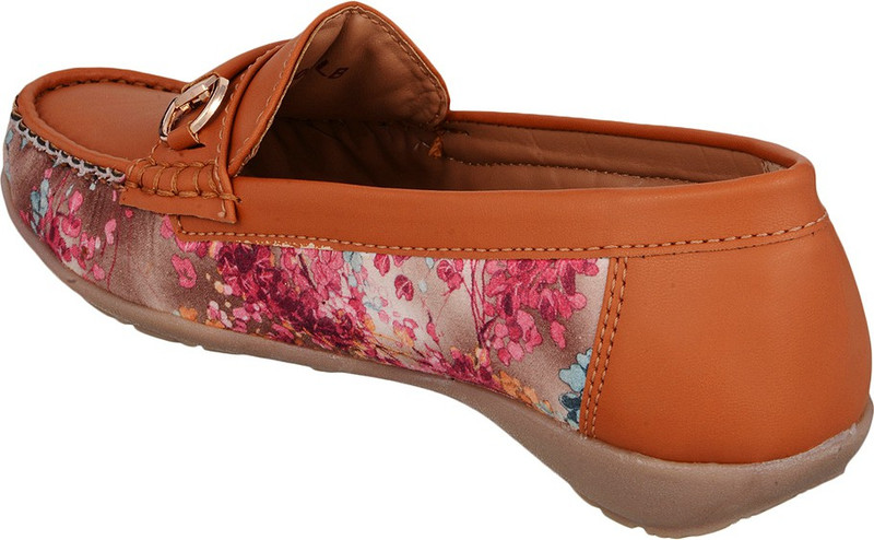 Bruno Manetti DVS-008-LB Mocassin For Women(Tan)