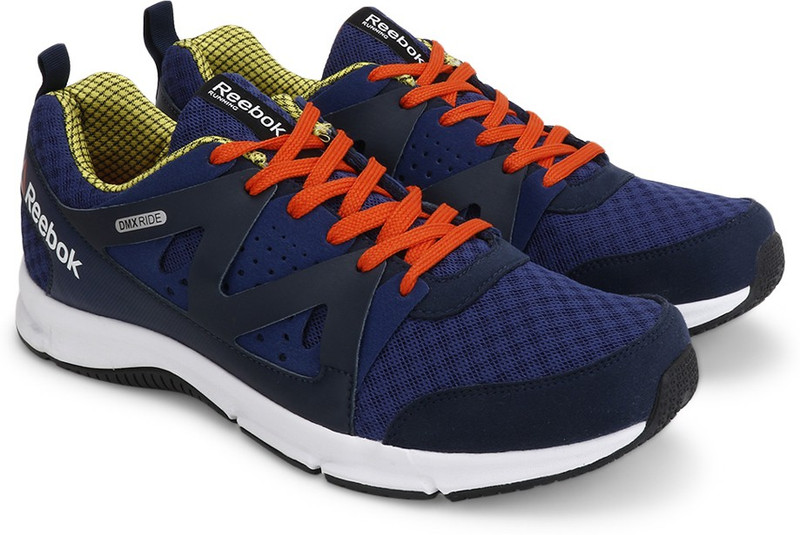 REEBOK SUPREME RUN Men Running Shoes For Men(Navy, Orange, Yellow)