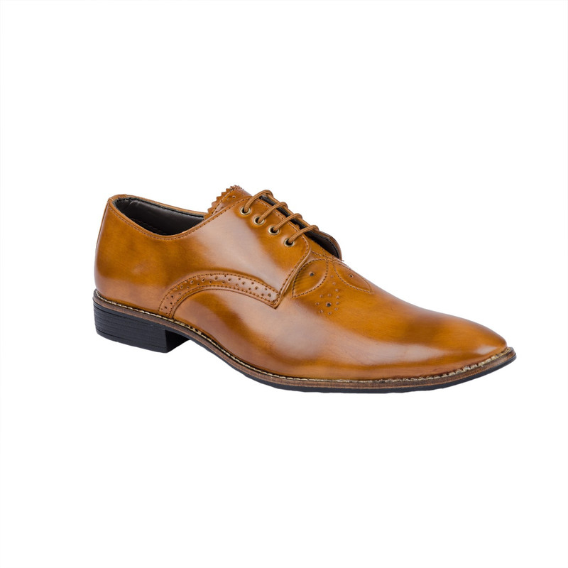 H&V Party wear shoes for Men's(Beige) For Men(Beige)