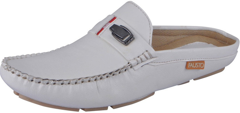 FAUSTO Loafers For Men(White)
