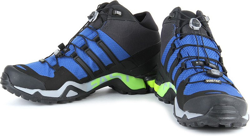 ADIDAS TERREX FAST R MID GTX Men Outdoor Shoes For Men(Blue, Black)