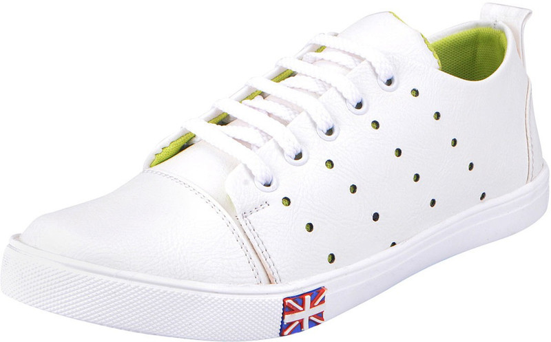 FAUSTO Trendy Sneakers For Men(White)