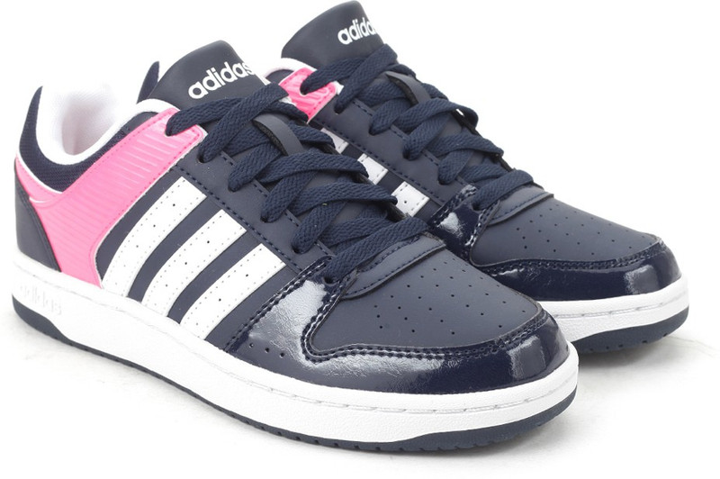 ADIDAS NEO VS HOOPSTER W Sneakers For Women(Navy)