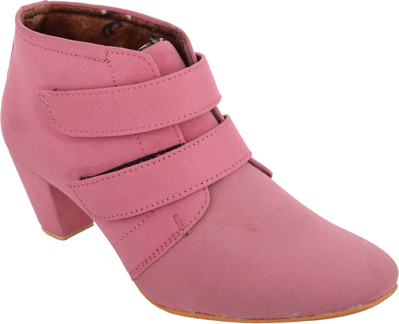 Exotique Boots For Women(Pink)