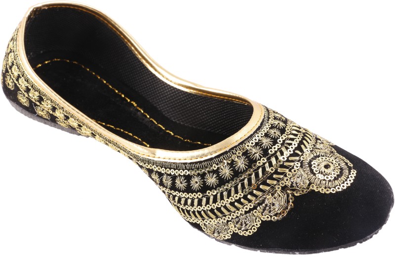 Heavenfoot Mojaris For Women(Black)