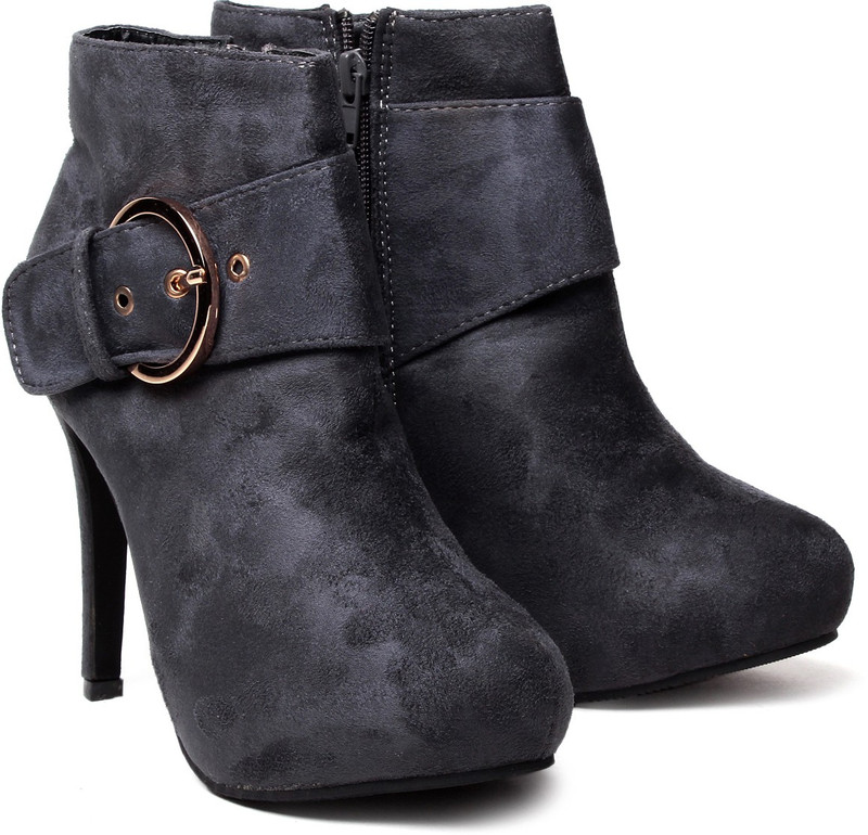 Nell Boots For Women(Grey)