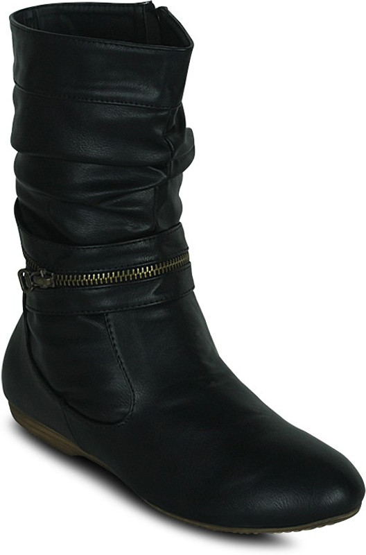 Get Glamr Designer Yukka Boots For Women(Black)