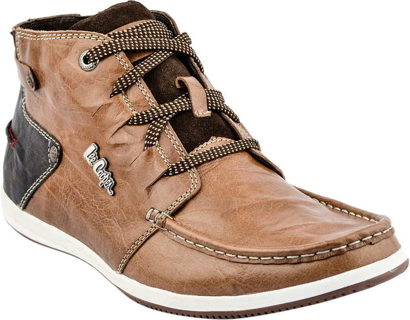 Lee Cooper Men Genuine Leather Casual Shoes For Men(Multicolor)