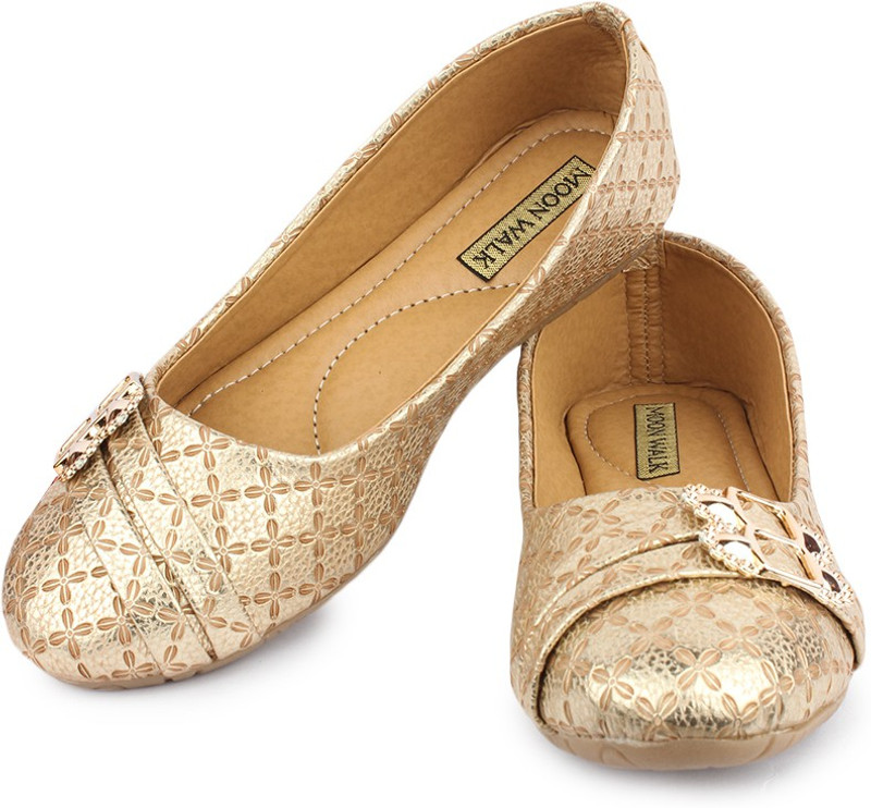 Moonwalk Bellies For Women(Gold)
