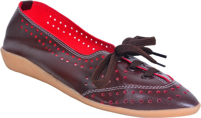 Footrendz Gripped Casuals For Women(Brown)