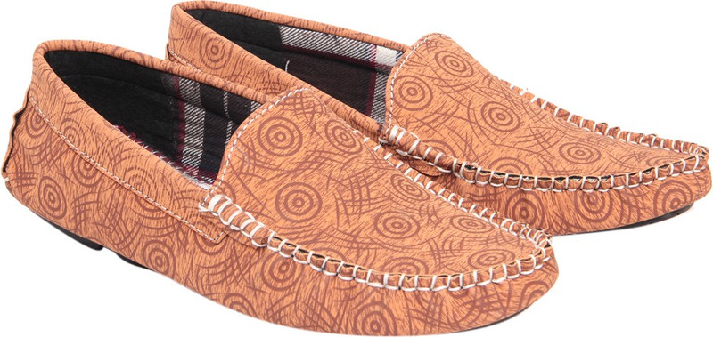 Funk'd Spiral Loafers For Men(Brown)