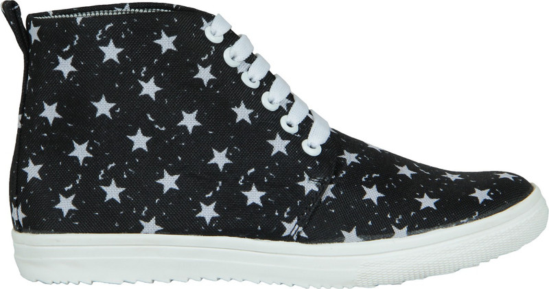 Footshez High Tops For Women(Black)
