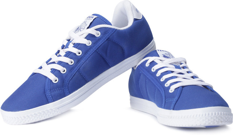 REEBOK On Court Iii Lp Canvas Shoes For Men(White, Blue)