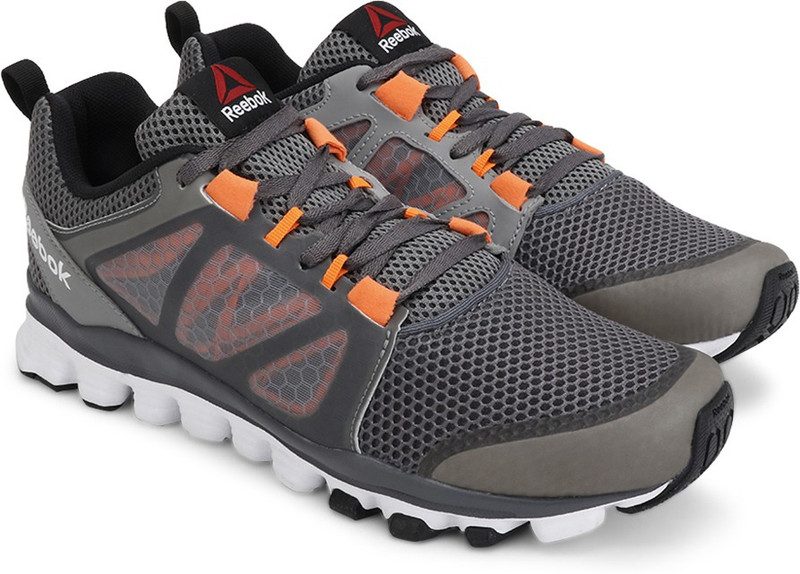 REEBOK HEXAFFECT RUN 3.0 Men Running Shoes For Men(Orange, Grey)