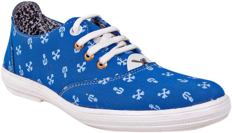 Footfad Canvas Shoes For Men(Blue)