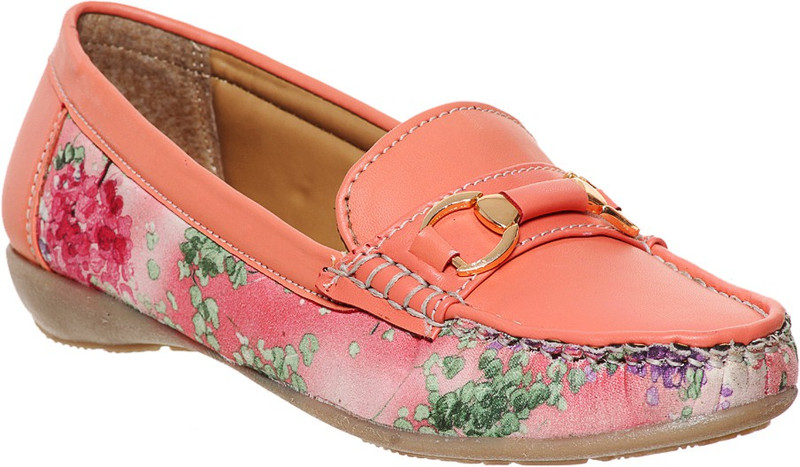Bruno Manetti DVS-008-LB Loafers For Women(Pink)