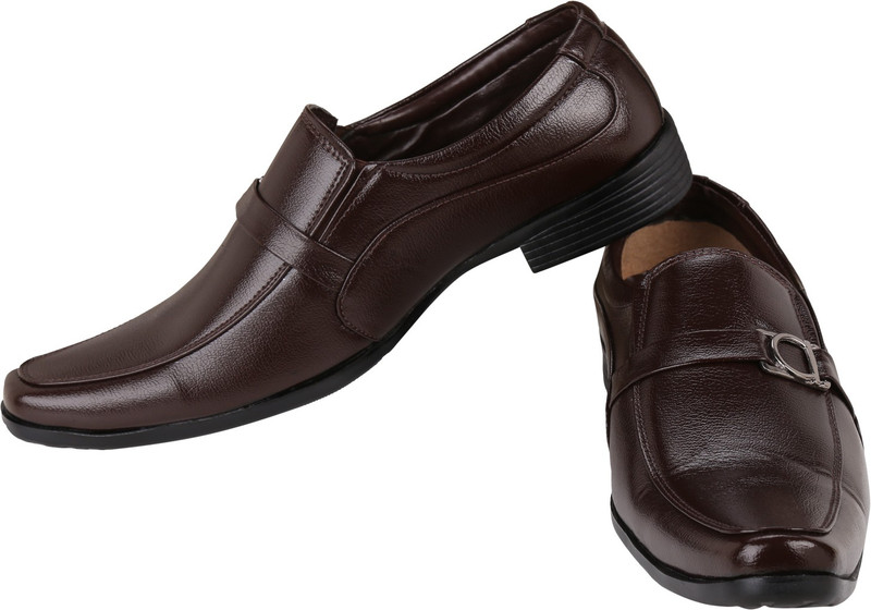 Exotique Formal Shoe Slip On For Men(Brown) Exotique Formal Shoe Slip On For Men(Brown)