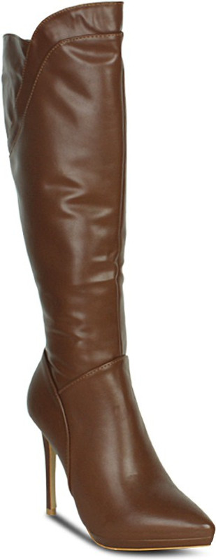 Get Glamr Designer Chukka Boots For Women(Brown)