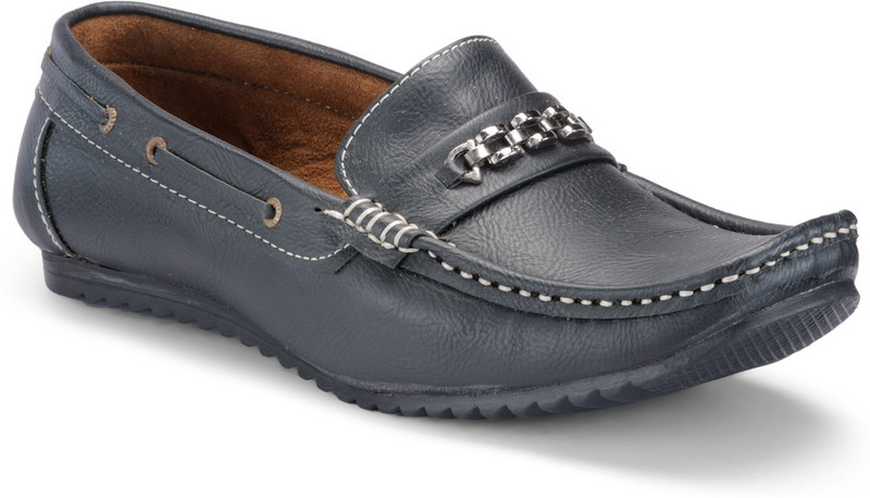 Juan David 201-BLACK Loafers For Men(Black) Juan David 201-BLACK Loafers For Men(Black)