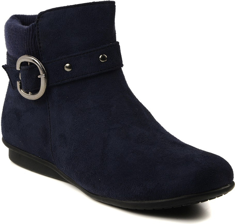 Bruno Manetti S-3315 Boots For Women(Navy)
