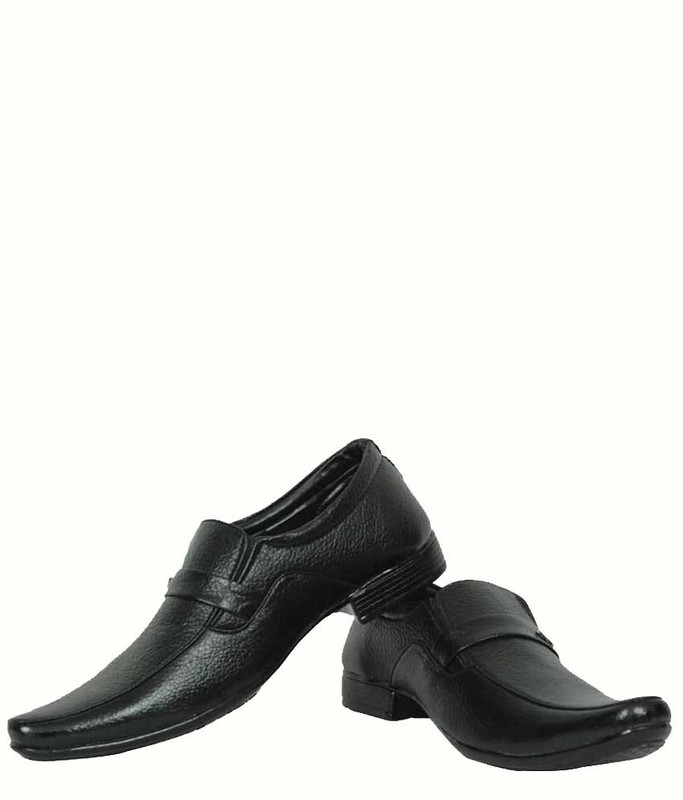Elvace 9002 Monk Strap Shoes For Men(Black) Elvace 9002 Monk Strap Shoes For Men(Black)