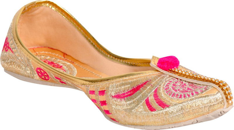 Panahi Synthetic Casual cum Party wear Belly Shoes Ethnic Footwear Mojari Mojaris For Women(Multicolor)