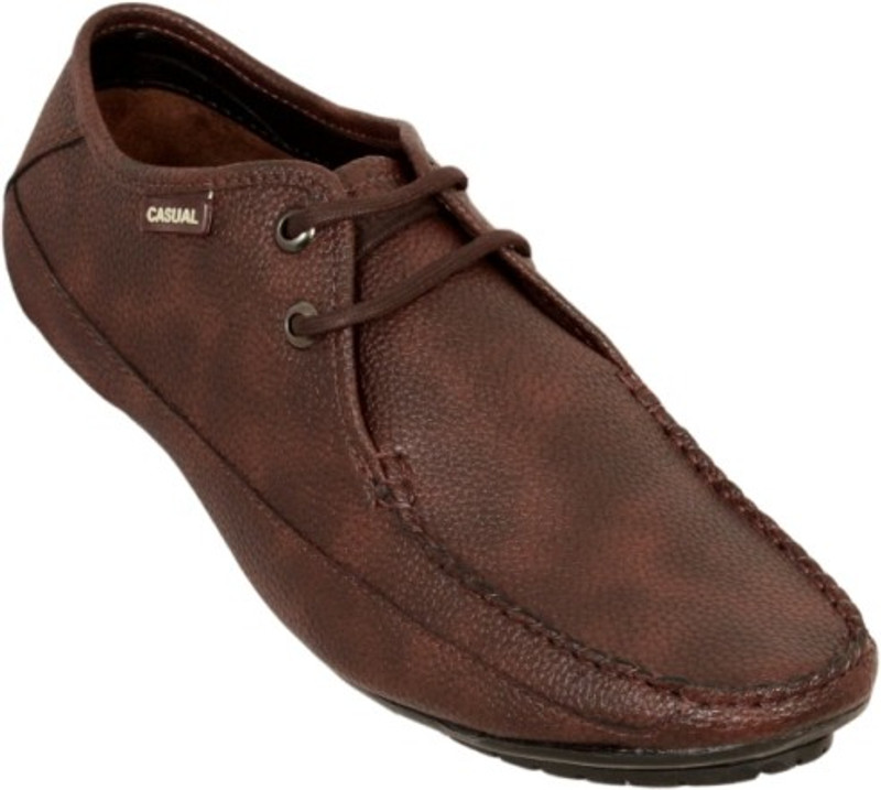 Ztoez Classybrown Casual Shoes For Men(Brown)