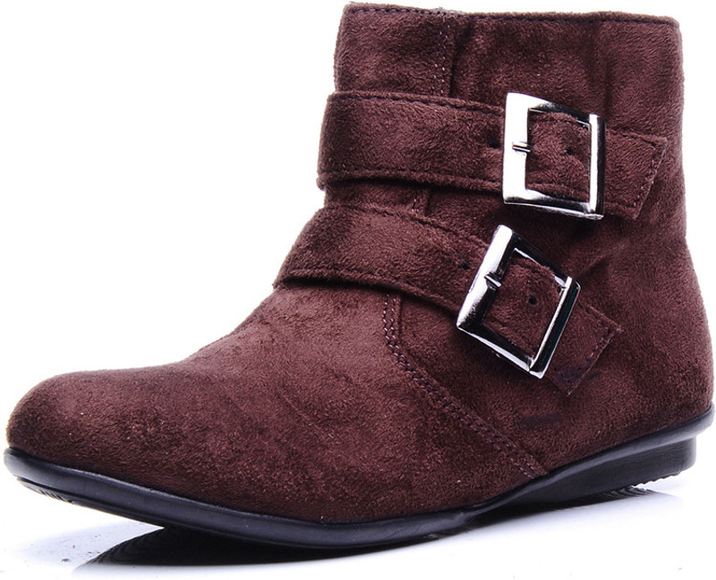 Bruno Manetti Blanca Boots For Women(Brown)