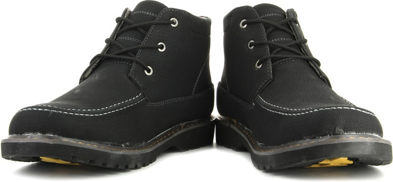 Perseus Men Boots(Black) RS.949 (50.00% Off) - Flipkart
