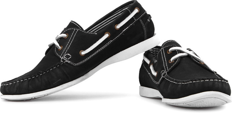 Superdry Winter Boat Shoes For Men(Black)