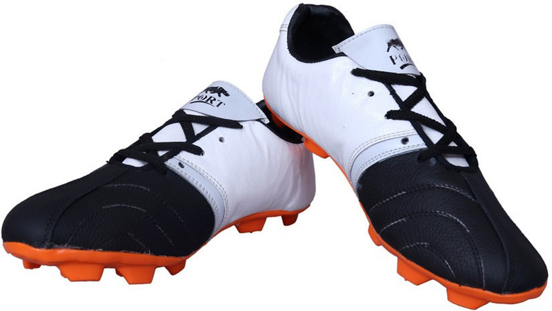 Port Star White Classic Football Shoes For Men(White)