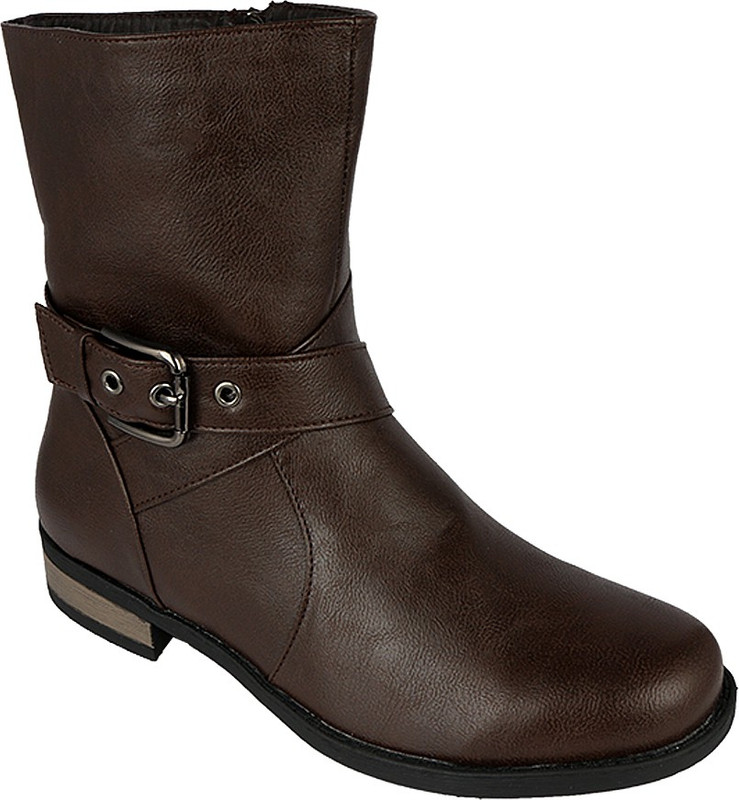 Pink Fever Boots For Women(Brown)