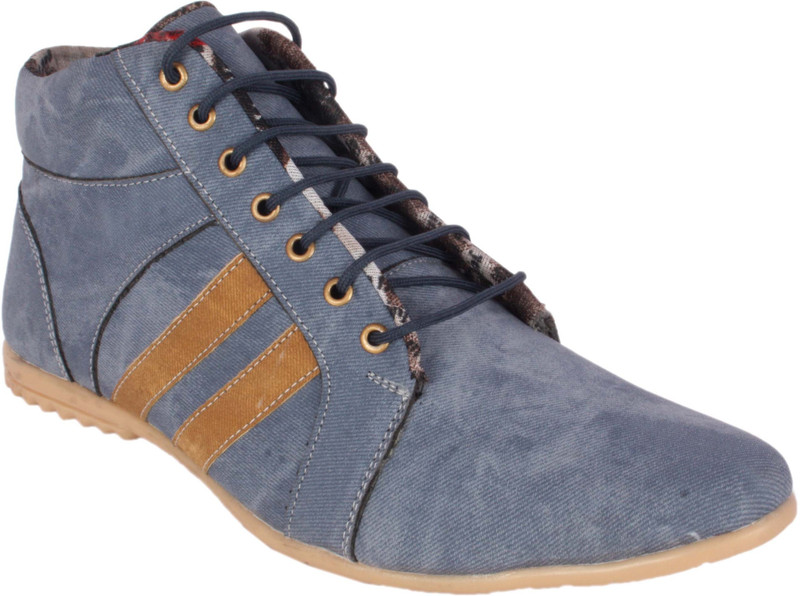 George Adam Nh014blue Shoe Boots For Men(Blue)