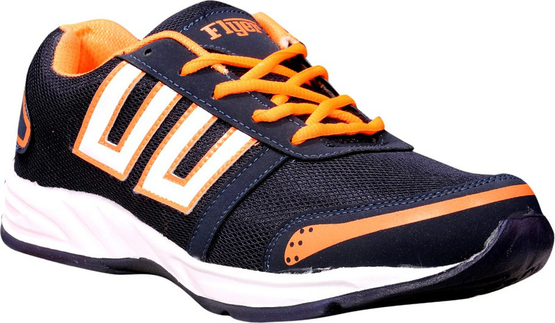 Flyer Running Shoes For Men(Navy, Orange) Flyer Running Shoes For Men(Navy, Orange)