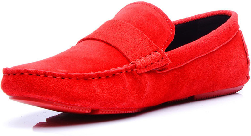 Bruno Manetti Fabiano Loafers For Men(Red)