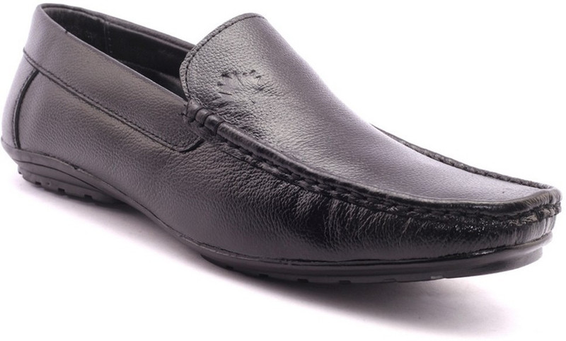 Knoos Stylish Loafers For Men(Black)