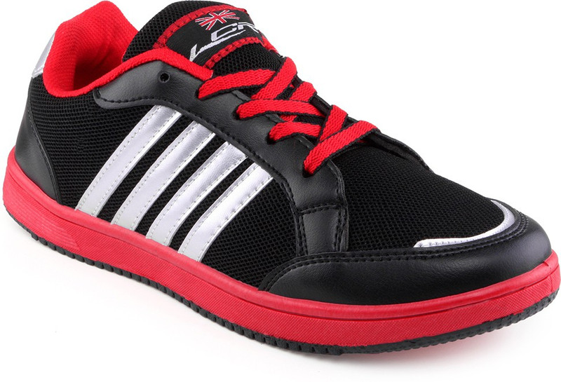 Lancer Black Red Casual Shoes For Men(Red, Black)